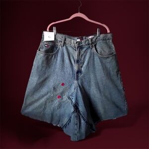 Upcycled Tommy Hilfiger skirt